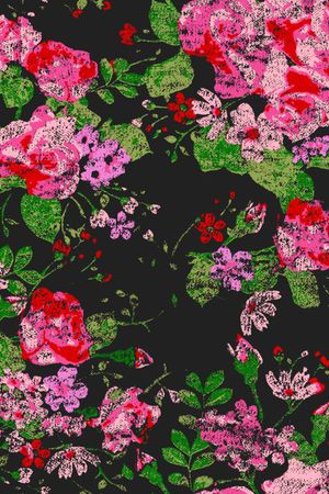 小碎花印花华亿平台图片