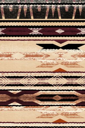 波浪条纹印花华亿平台图片