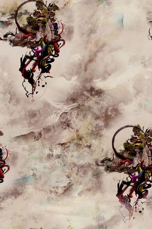 云纹印花华亿平台图片