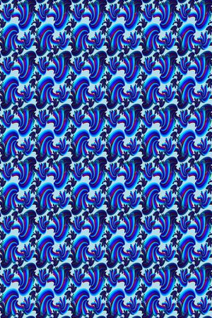 风格花卉印花华亿平台图片