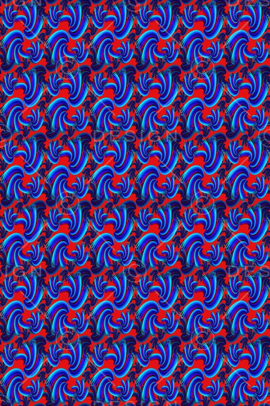 风格花卉印花华亿平台图片