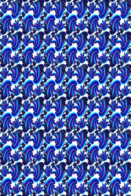 风格花卉印花华亿平台图片