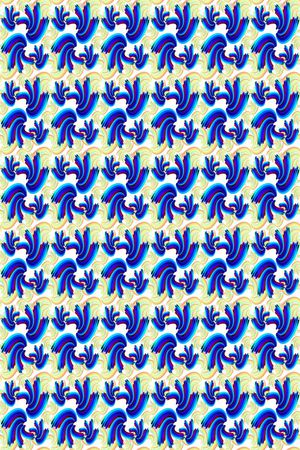 风格花卉印花华亿平台图片