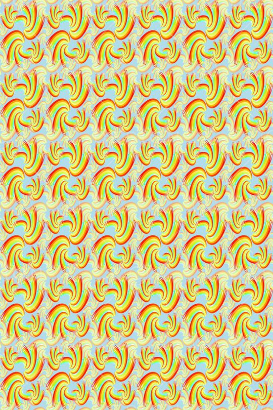 风格花卉印花华亿平台图片