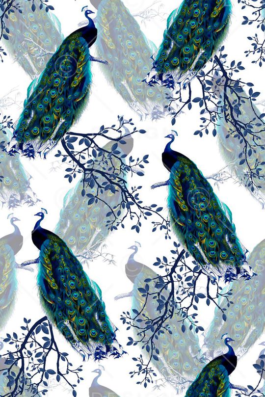 抽象几何清爽梦幻艺术平底立体手绘满版最新高清数码蕾丝民族中国风绣花珠宝肌理时尚潮

流大牌复古欧美风孔雀印花华亿平台图片