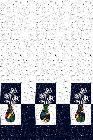 花瓶印花华亿平台图片