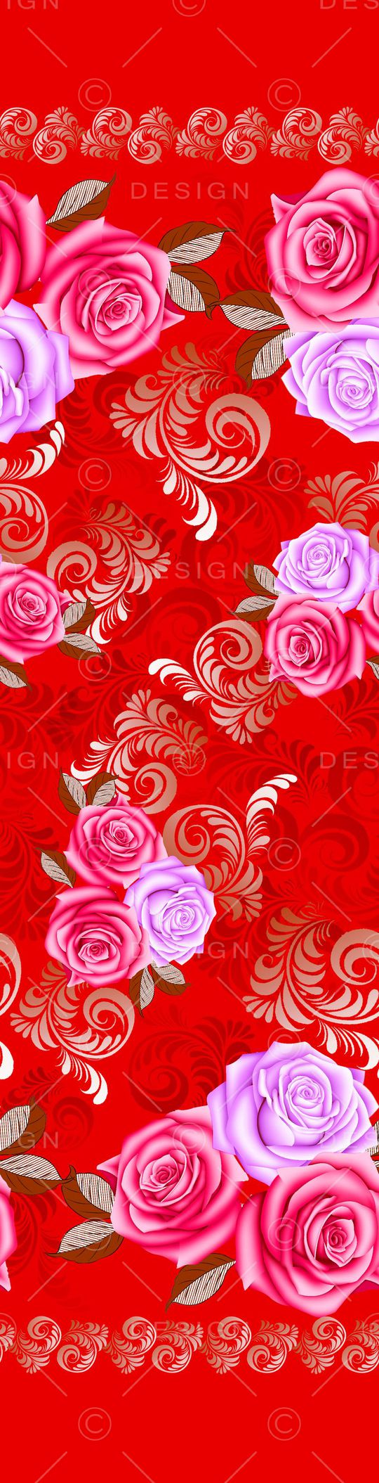 玫瑰印花华亿平台图片