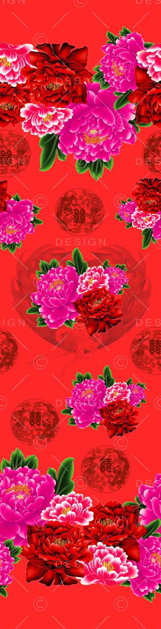 花朵印花华亿平台图片