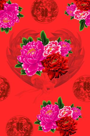 花朵印花华亿平台图片