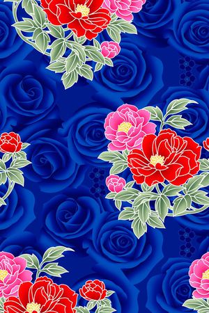 花朵印花华亿平台图片