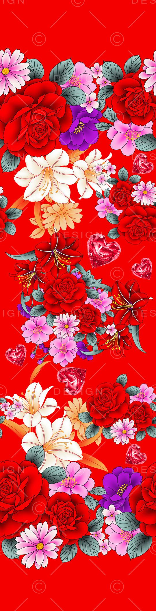 花朵印花华亿平台图片