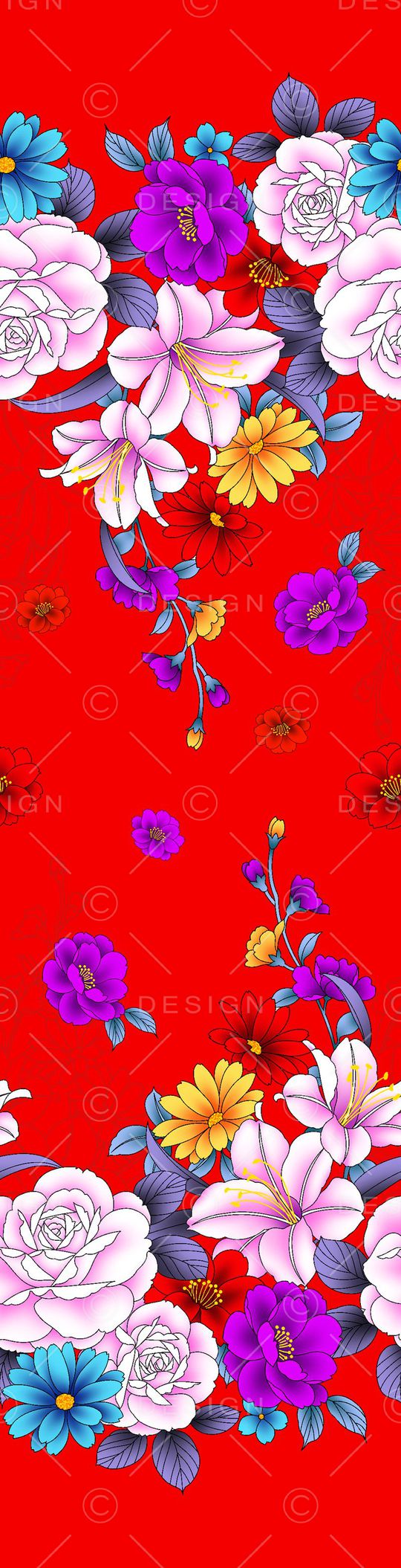 花朵印花华亿平台图片