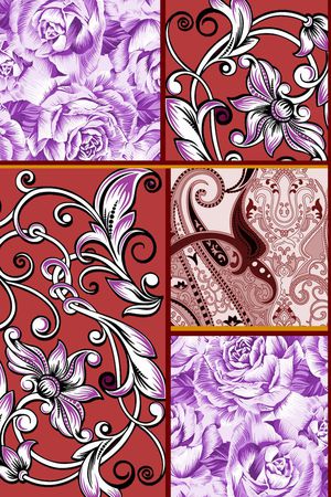 花朵印花华亿平台图片