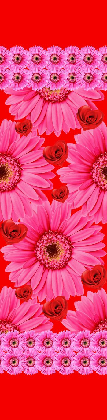 玫瑰印花华亿平台图片