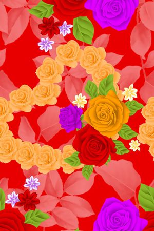 花朵印花华亿平台图片