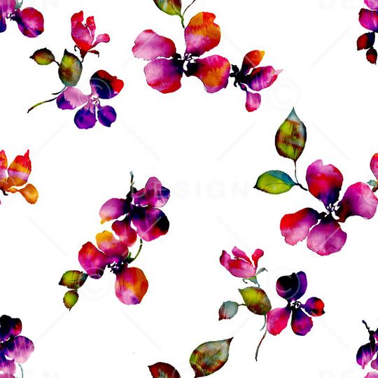 小碎花印花华亿平台图片