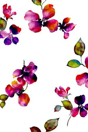 小碎花印花华亿平台图片