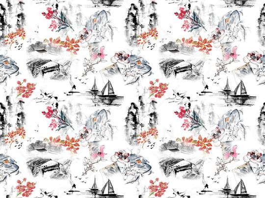 女装印花华亿平台图片