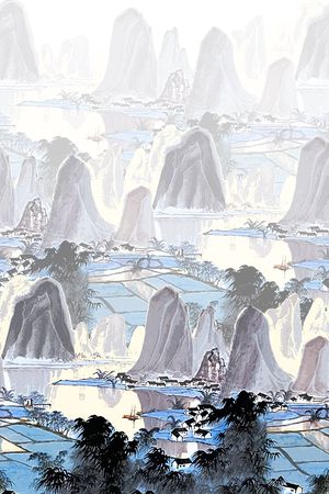 旗袍印花华亿平台图片