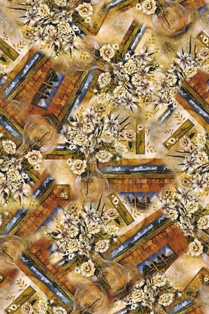 复古印花印花华亿平台图片