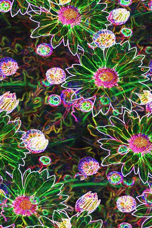 花朵印花华亿平台图片