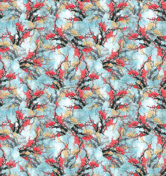 手绘印花华亿平台图片