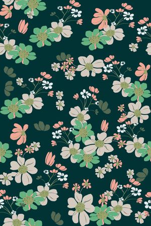 小碎花印花华亿平台图片