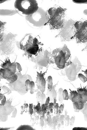 水墨印花华亿平台图片