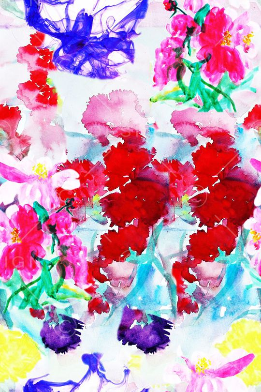 抽象印花华亿平台图片