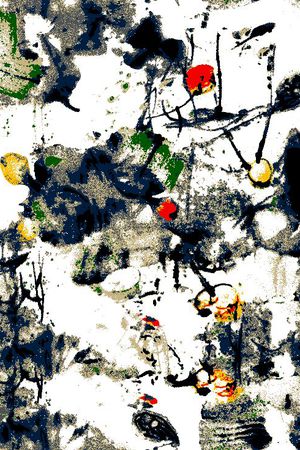 水墨印花华亿平台图片