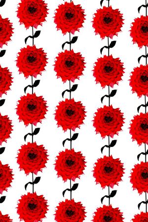 花卉组合印花华亿平台图片