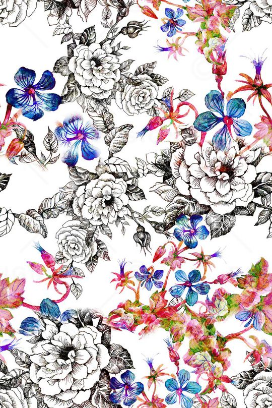 碎花印花华亿平台图片