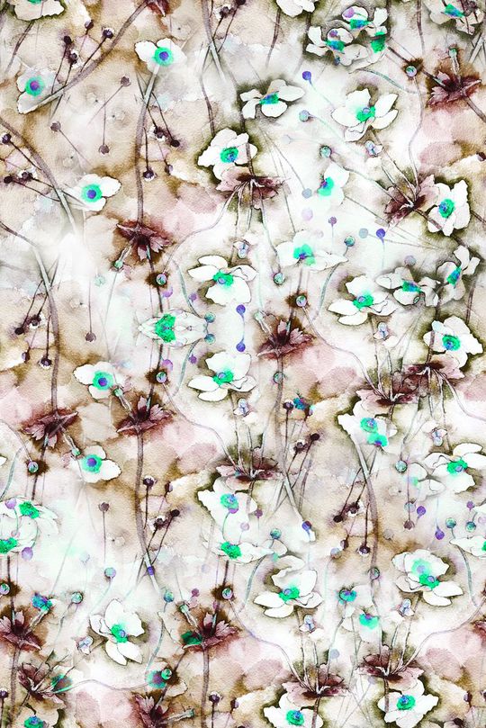 水彩印花华亿平台图片