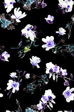 花朵印花华亿平台图片