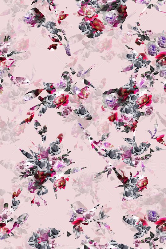 时尚女装印花印花华亿平台图片