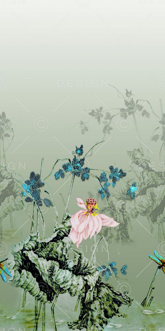 旗袍印花华亿平台图片