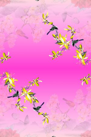 双边定位印花华亿平台图片