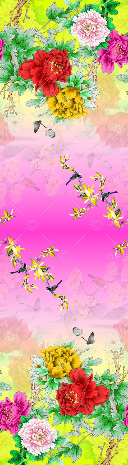 双边定位印花华亿平台图片