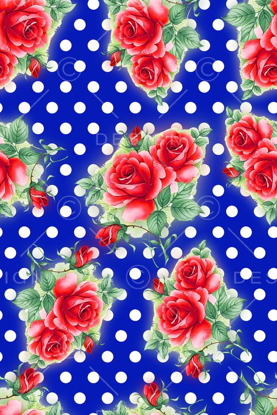 玫瑰花印花华亿平台图片