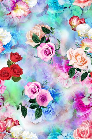 满版印花华亿平台图片