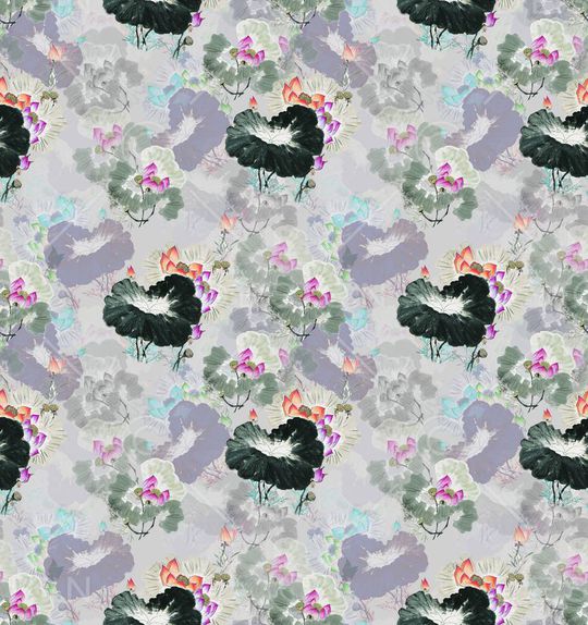 旗袍印花华亿平台图片