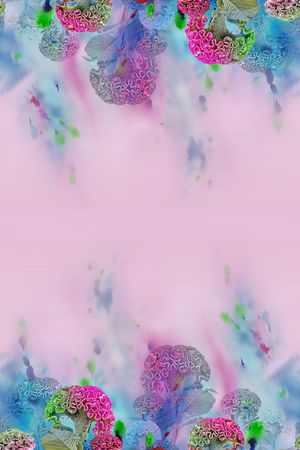 围巾华亿平台印花华亿平台图片