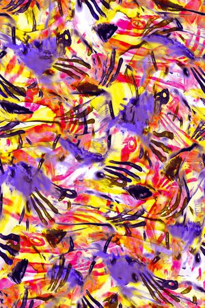 水彩印花华亿平台图片