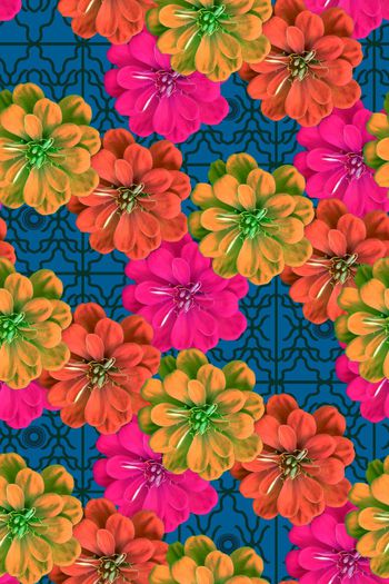 609980-复古流行花卉1