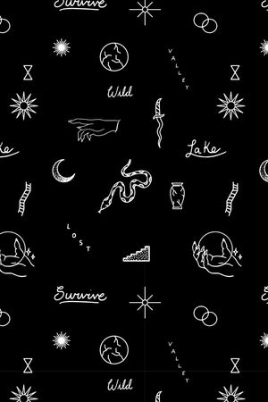 几何印花华亿平台图片