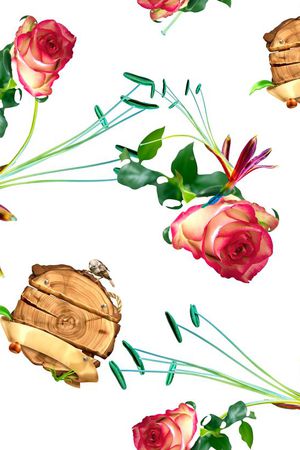 浪漫印花华亿平台图片