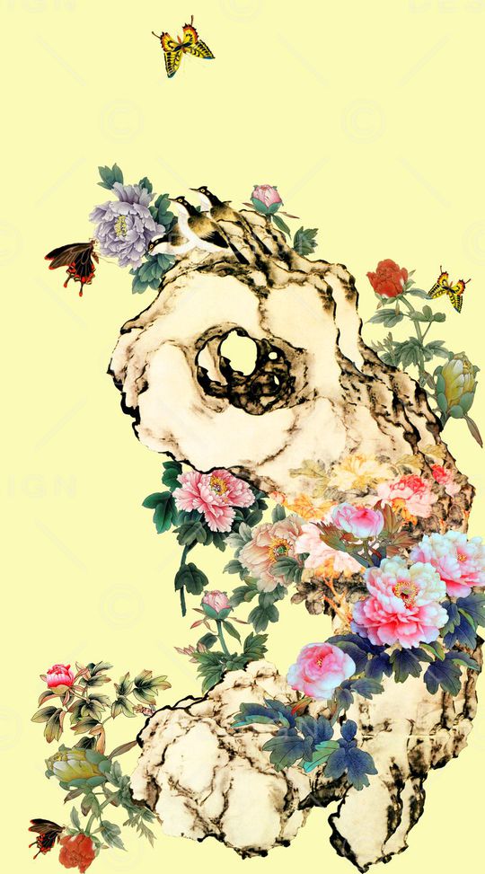 花朵印花华亿平台图片