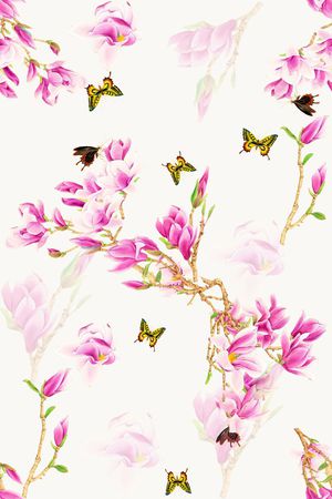 花瓣印花华亿平台图片