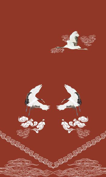 610180-160410-鹤-旗袍-1副本-3