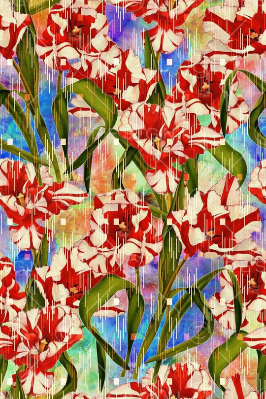 水彩印花华亿平台图片